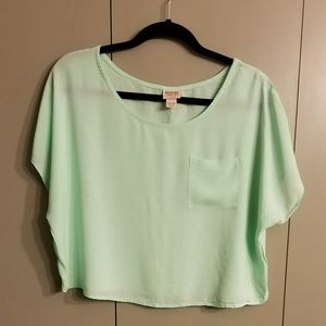 Mint Green Top